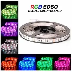 GENERICO - Tira De Luz Led Cinta Luces Rgb De 5 Metros Con Control