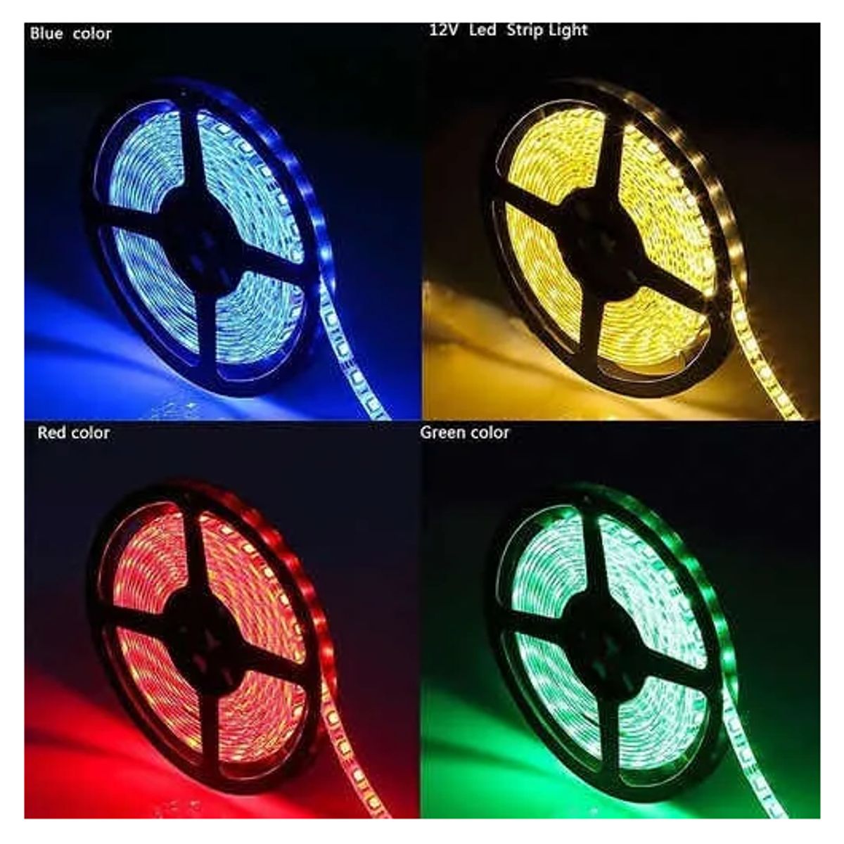 GENERICO - Tira De Luz Led Cinta Luces Rgb De 5 Metros Con Control