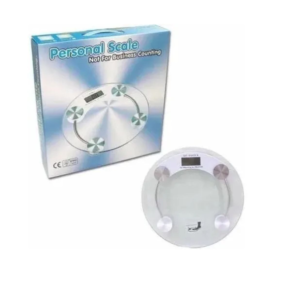 GENERICO - Balanza Digital De Vidrio Báscula Para Peso De 180kg