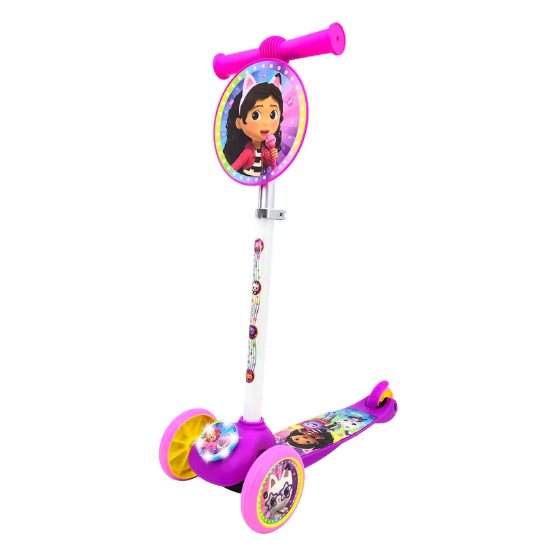 GABBYS DOLLHOUSE - Scooter Niña Gabby Dollhouse con luces