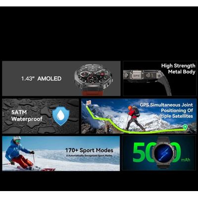 Imagen 2 del producto Smartwatch DM58 Con GPS Con Bluetooth llamada