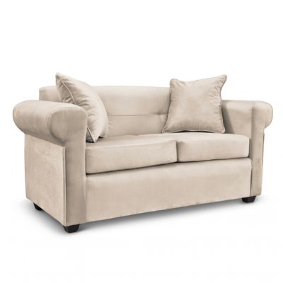 Imagen 2 del producto Sofá 2 Cuerpos New Barcelona Felpa Beige