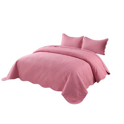 Imagen 2 del producto Quilt de Verano 1.5 Plaza Color Rosado Meipulis07