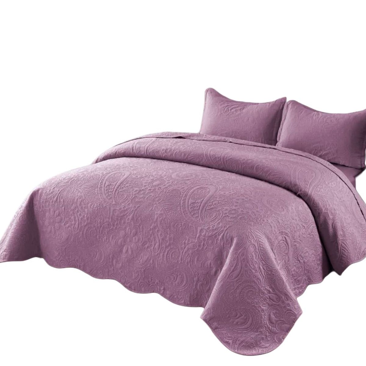 GENERICO - Quilt de Verano 1.5 Plaza Color Lila Meipulis09