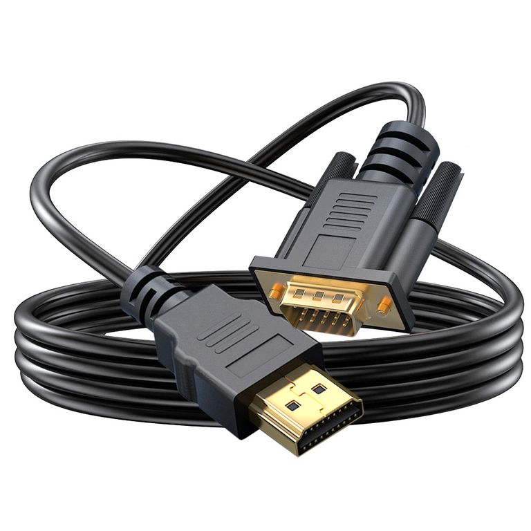 ATURE Cable Hdmi Macho A Vga Macho 1.8 Metros