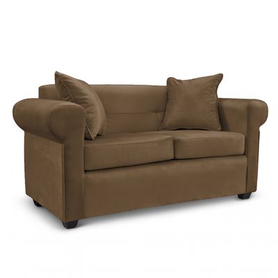 Imagen 2 del producto Sofá 2 Cuerpos New Barcelona Felpa Café