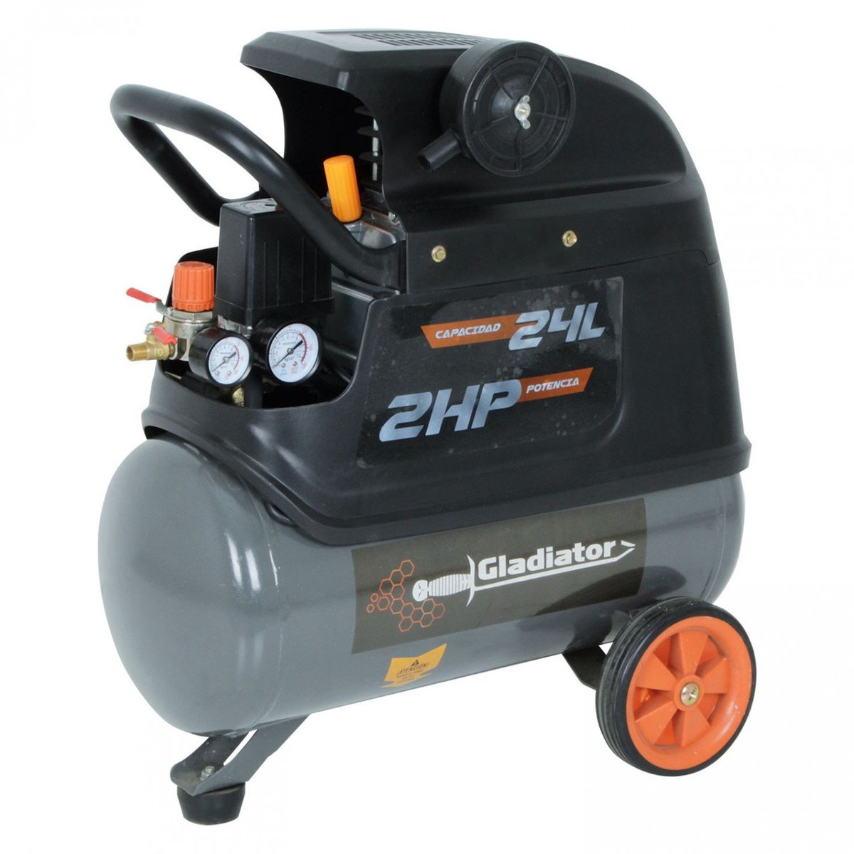 GLADIATOR - Motocompresor 2hp 24 l ce 624/220m
