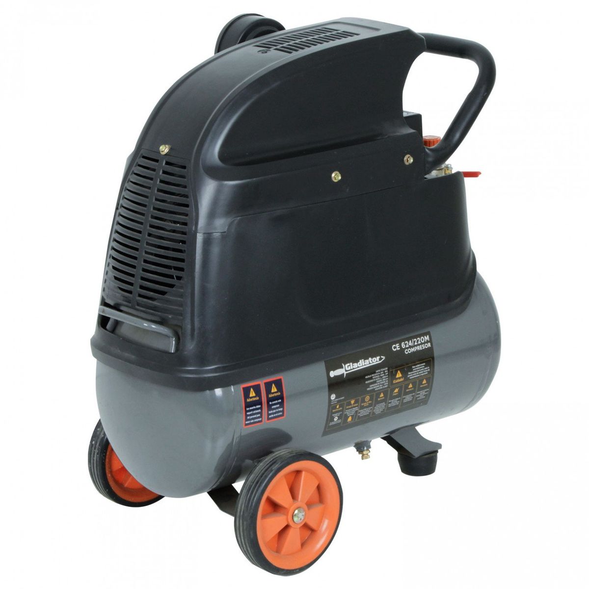 GLADIATOR - Motocompresor 2hp 24 l ce 624/220m