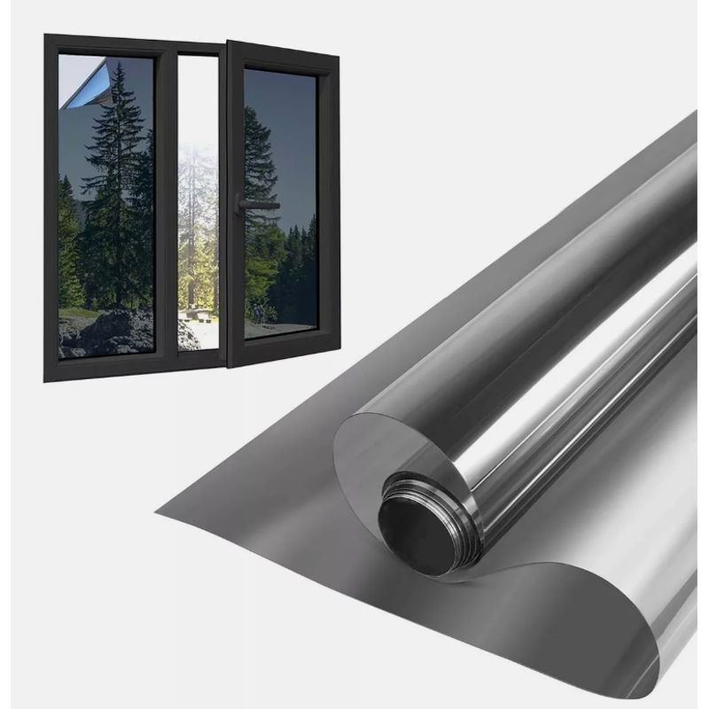 ATURE - Lamina Espejada Film Privacidad Vidrio Ventana 60 Cm * 10 M