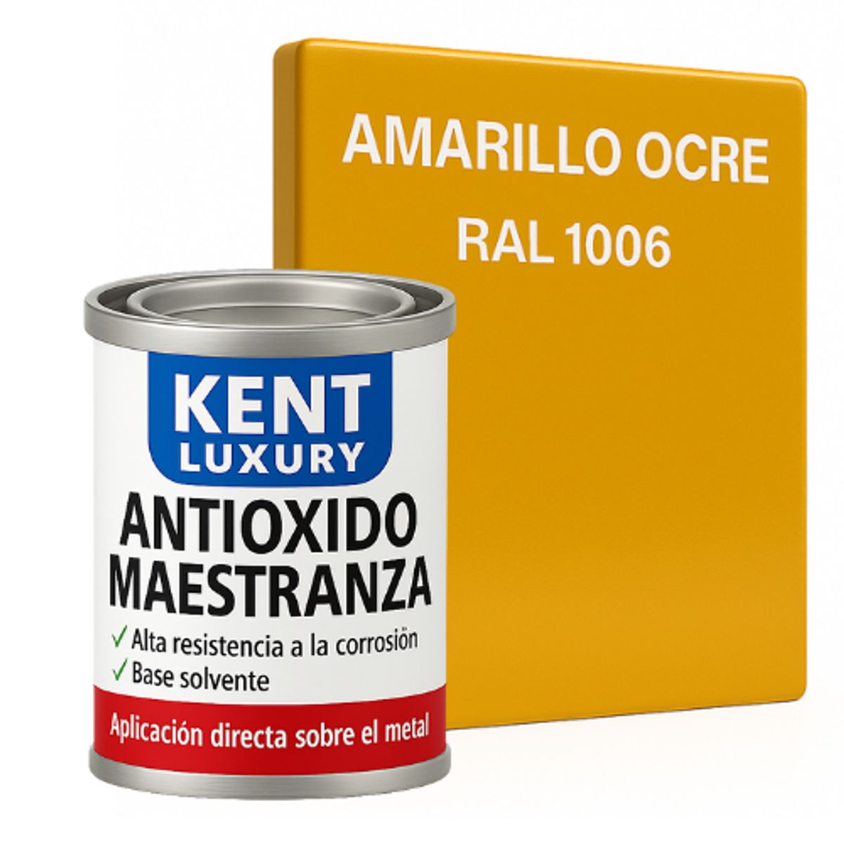 KENT - Antioxido Maestranza 132 Galon Amarillo Ocre