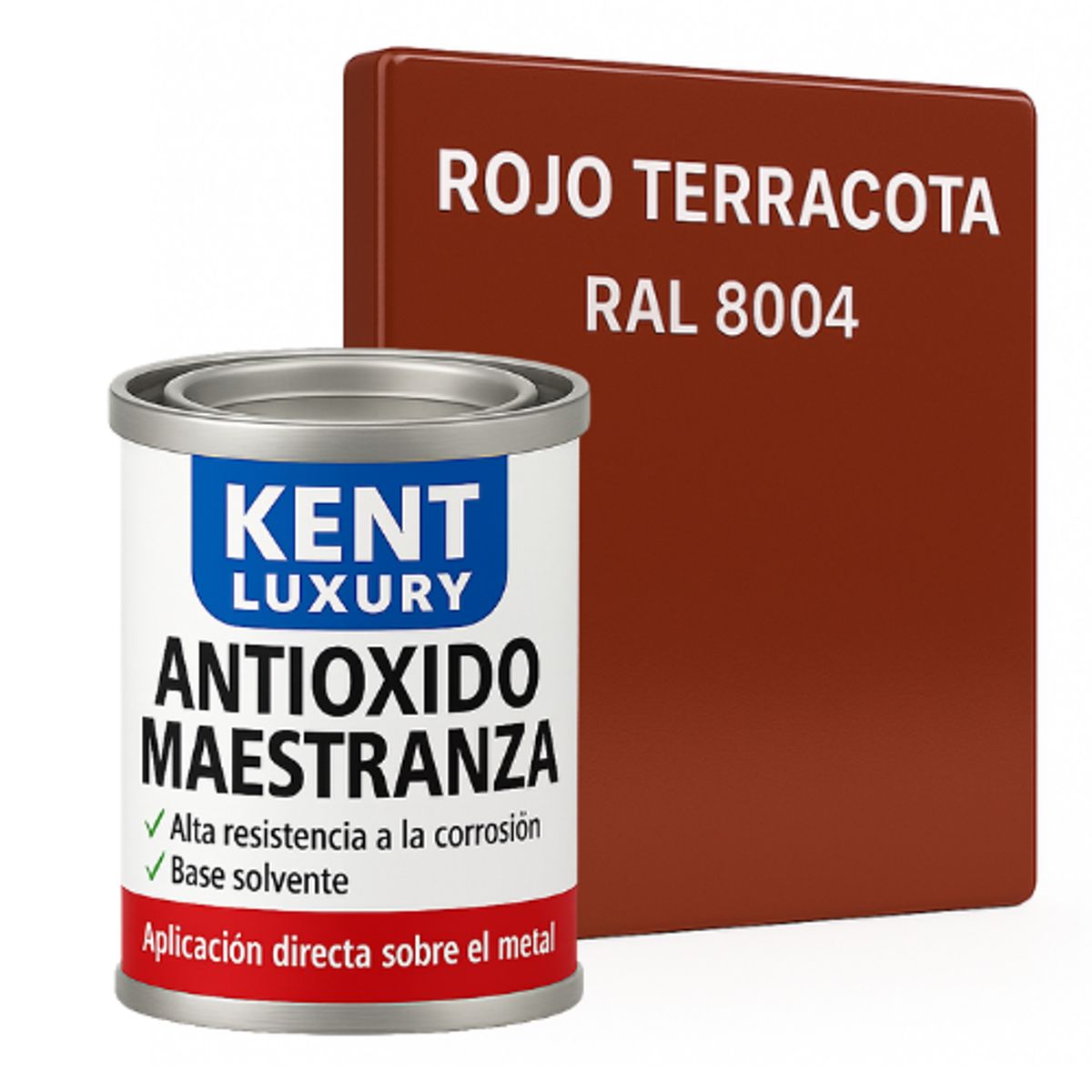 KENT - Antioxido Maestranza 132 Galon Rojo Terracota