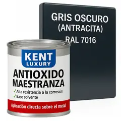 KENT - Antioxido Maestranza 116 Galon Gris Oscuro