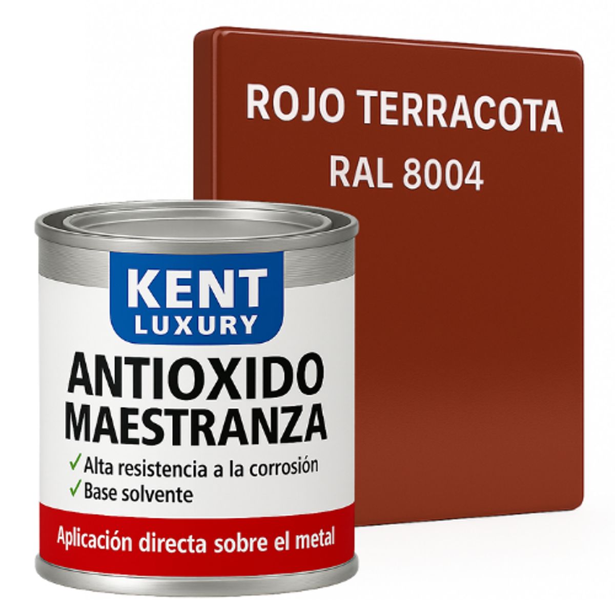 Antioxido Maestranza 116 Galon Rojo Terracota, marca KENT - Foto Principal