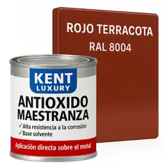 KENT - Antioxido Maestranza 116 Galon Rojo Terracota