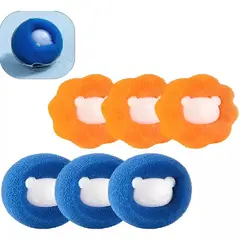 ATURE - 6u Atrapa Pelos Pelusa De Mascotas Perro Gato Para Lavadora