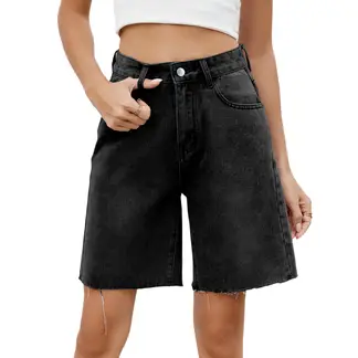 BLWOENS - Shorts Mujer - Negro