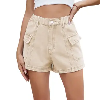 BLWOENS - Shorts Mujer - Beige