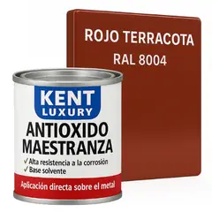 KENT - Antioxido Maestranza 18 Galon Rojo Terracota