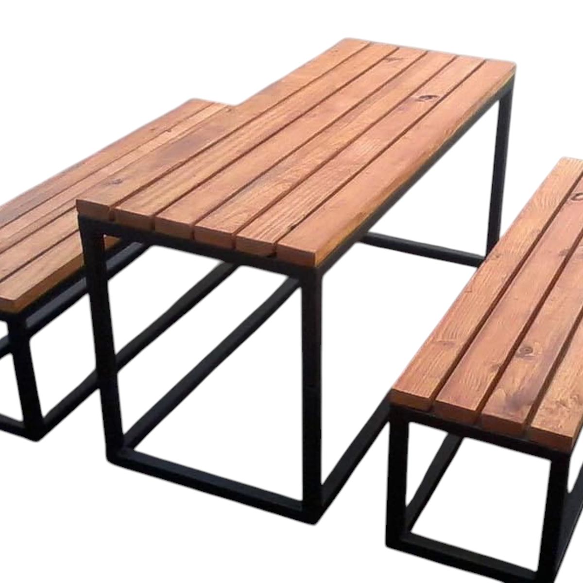 GENERICO - Mesa Y Bancas Nómada - 120 Cm