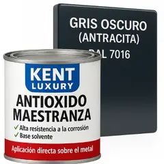 KENT - Antioxido Maestranza 1 4 Galon Gris Oscuro