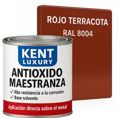 KENT - Antioxido Maestranza 1 4 Galon Rojo Terracota