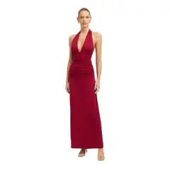 BLWOENS - Vestido de Gala Mujer - Rojo