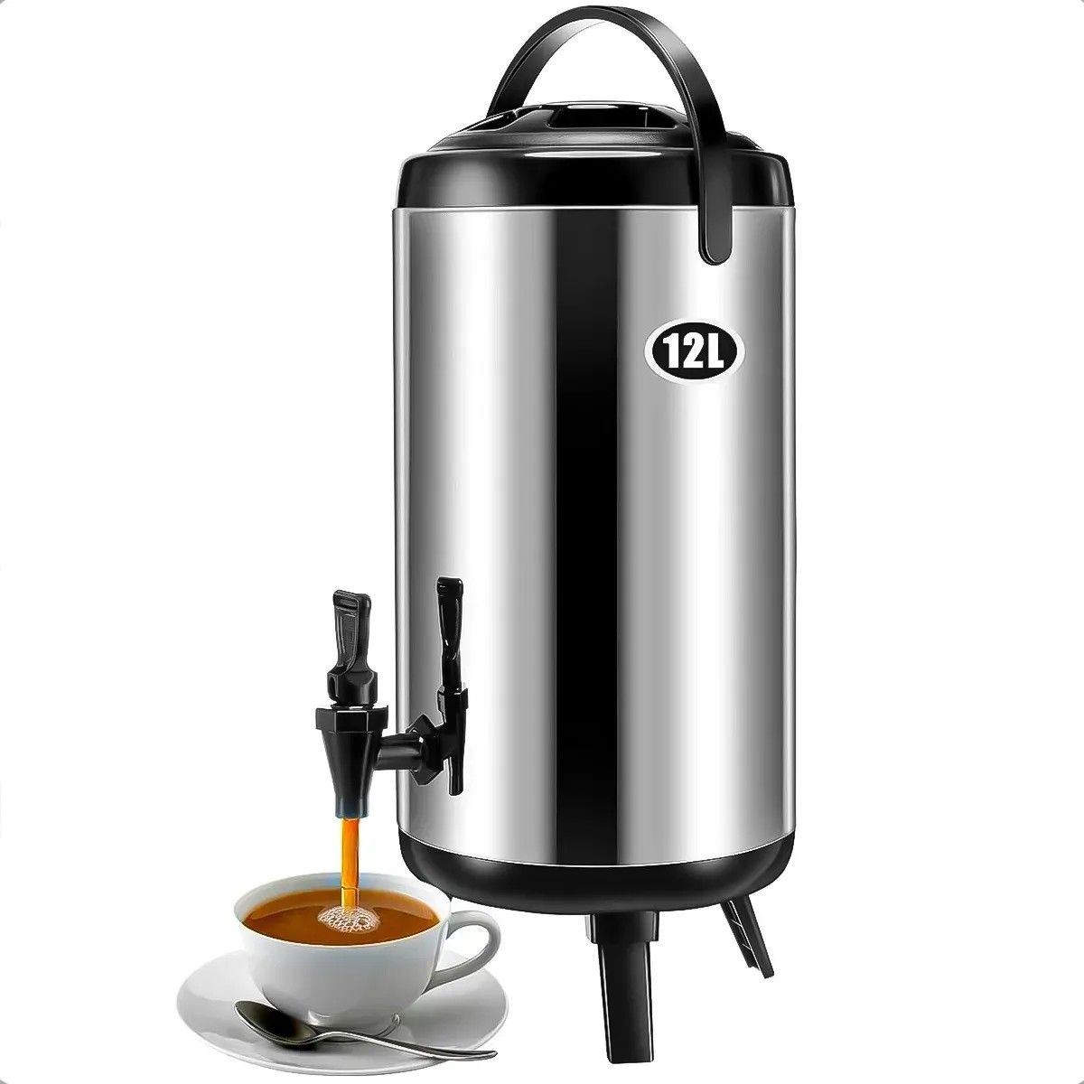 KUANGYE - Termo Para Agua Caliente Termo Para Cafe Termo De Agua 12 Lt