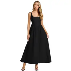 BLWOENS - Vestido de Gala Mujer - Negro