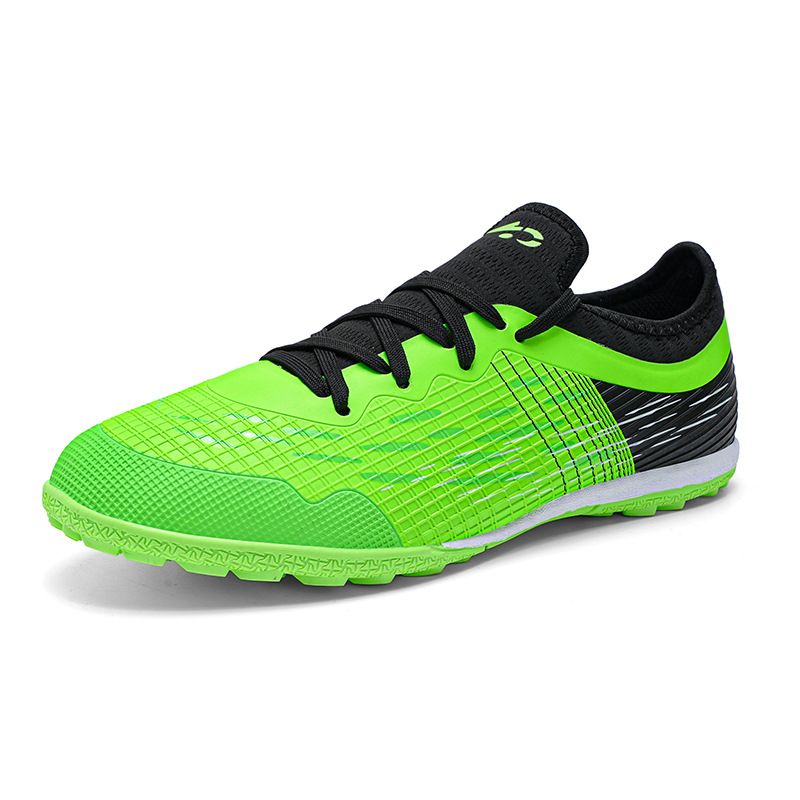 DANWEILE - Zapatos de fútbol antideslizantes con suela TPR para hombre y mujer