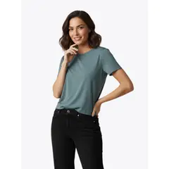 BACK IN TIME - Polera de Bambú Clásica Ultra Suave para Mujer