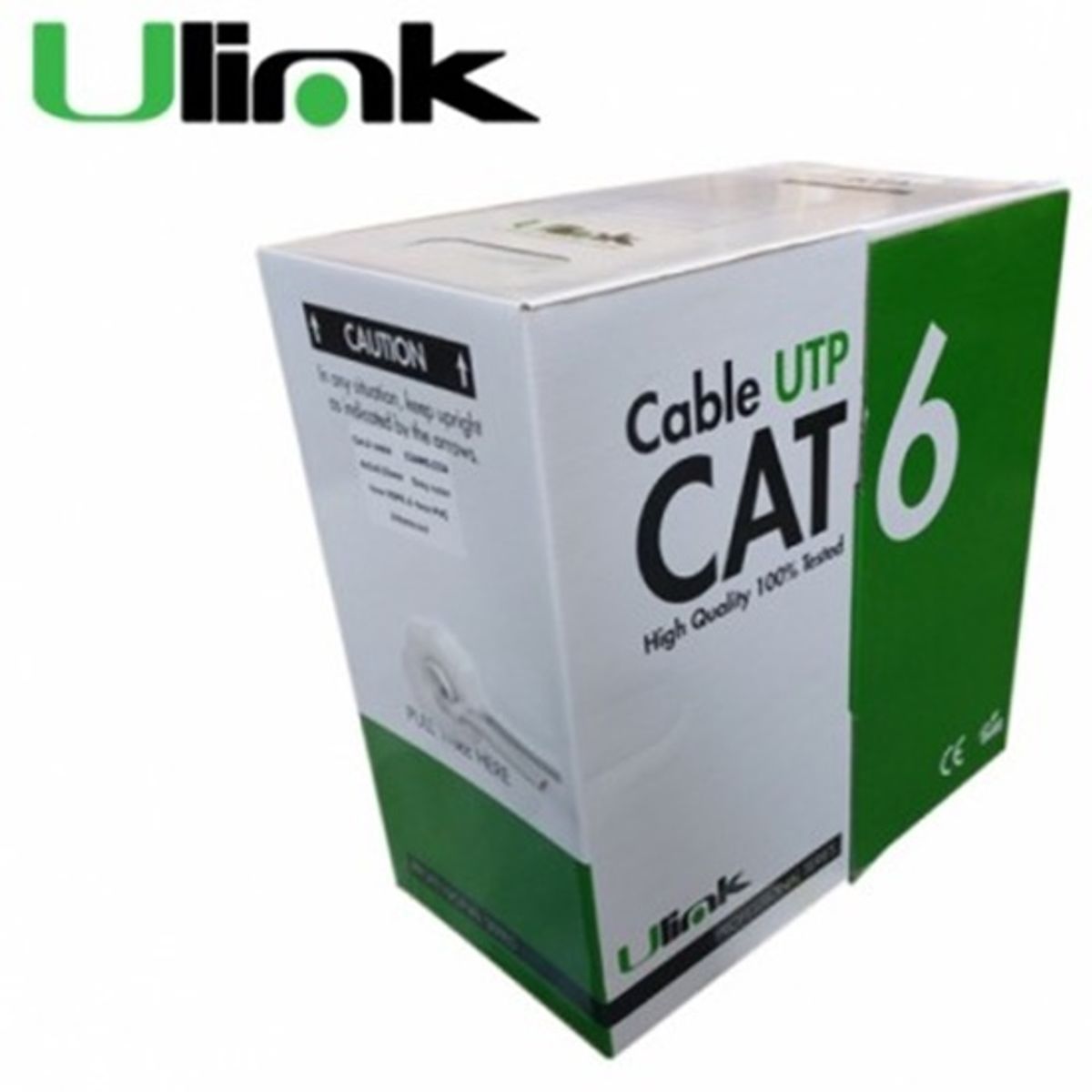 ULINK - Cable De Red Utp Cat 6 Caja 305mts 23awg CCA