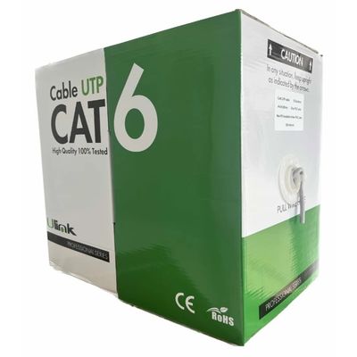 Imagen 2 del producto Cable De Red Utp Cat 6 Caja 305mts 23awg CCA Gris
