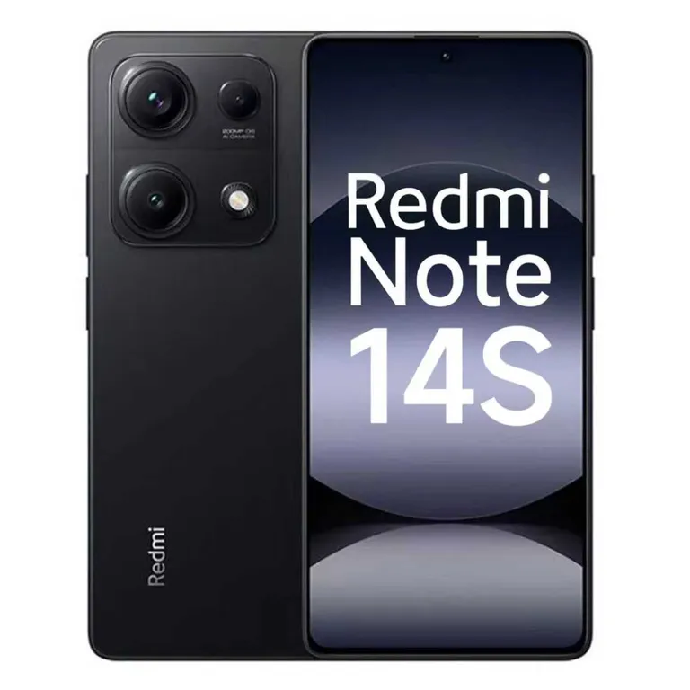 Smartphone Redmi Note 14S 8G RAM 128G ROM Black 5000 mAh