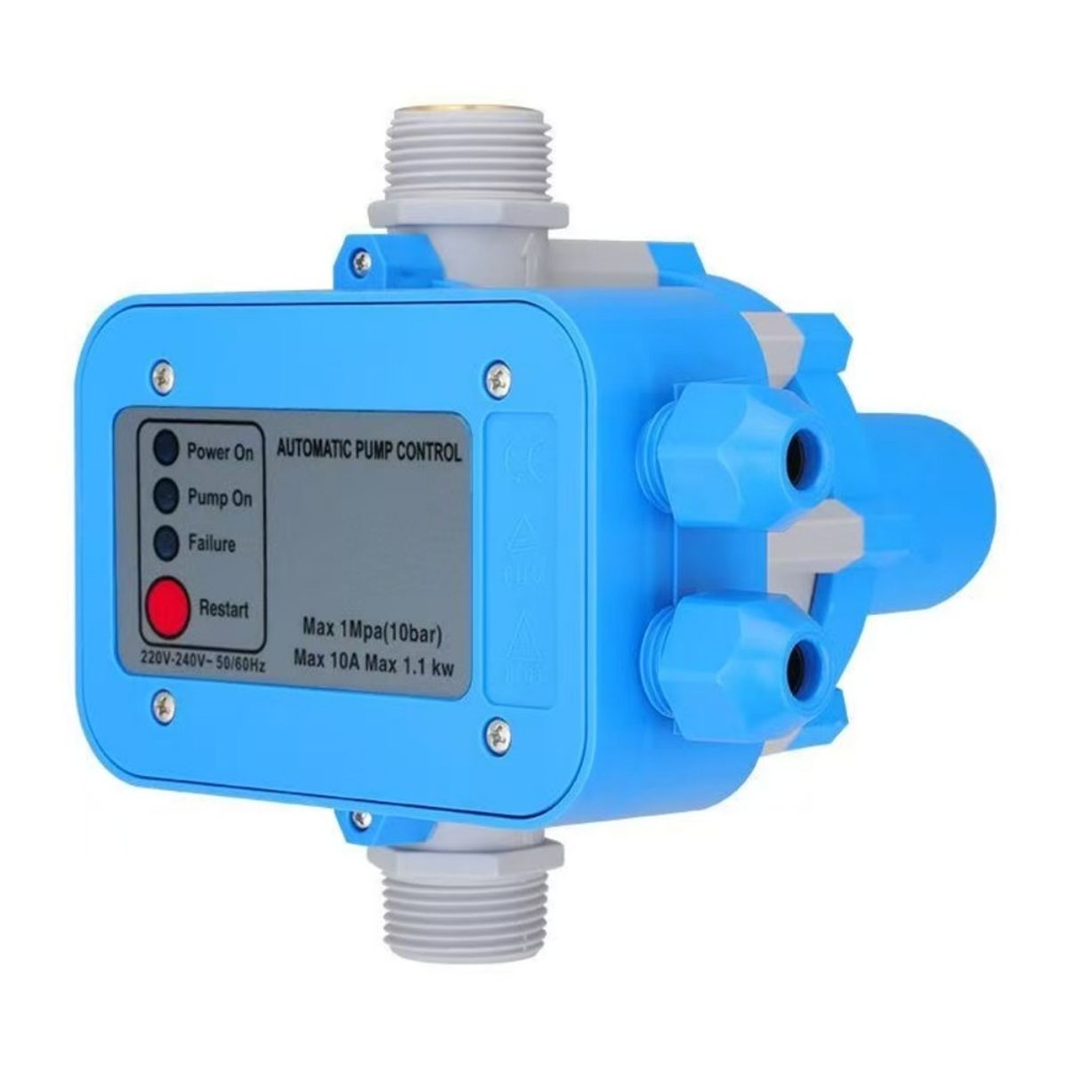 Kit Bomba De Agua 05hp 220v + Controlador Presión Elec, marca U BUY - Foto 2