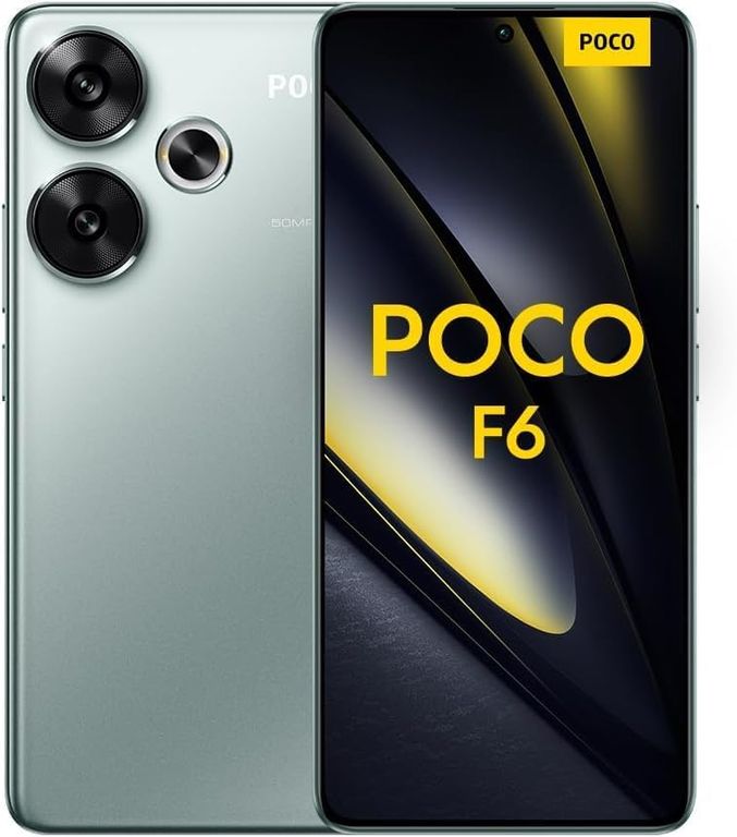 POCO F6 12G RAM 512G Verde doble SIM 5G Smartphone
