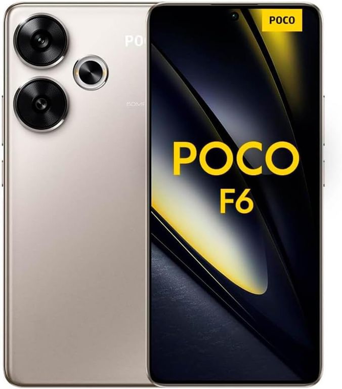 POCO F6 8G RAM 256G Titanium doble SIM 5G Smartphone