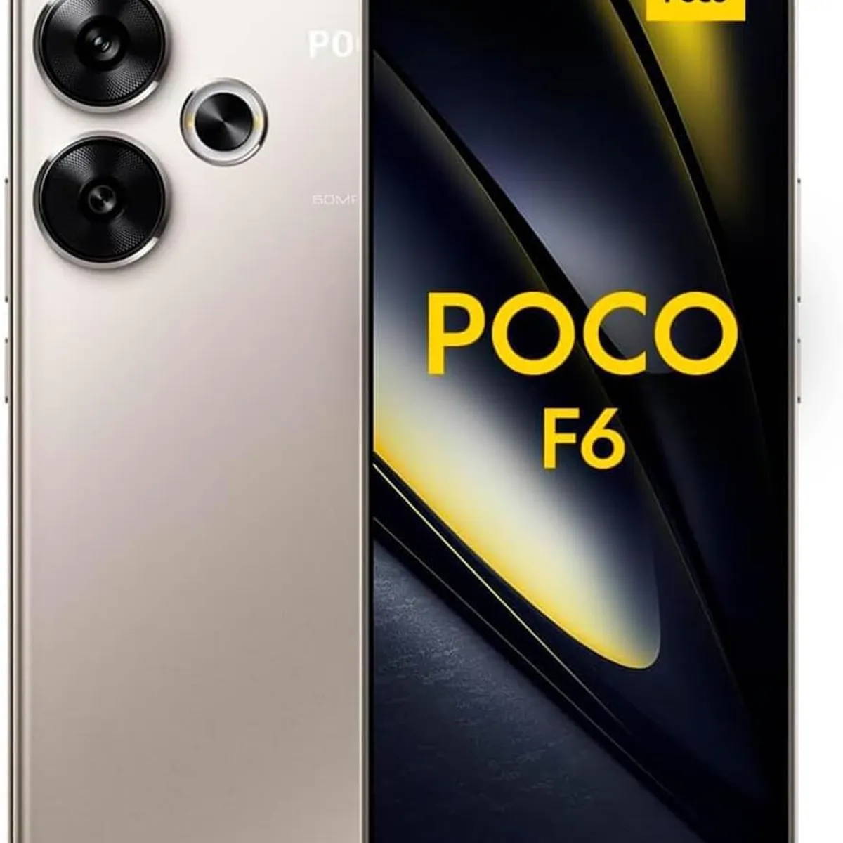 XIAOMI - Xiaomi POCO F6 8G RAM 256G Titanium doble SIM 5G Smartphone
