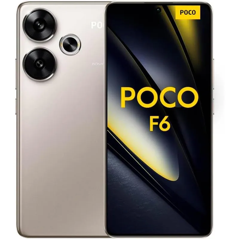 XIAOMI - Xiaomi POCO F6 8G RAM 256G Titanium doble SIM 5G Smartphone