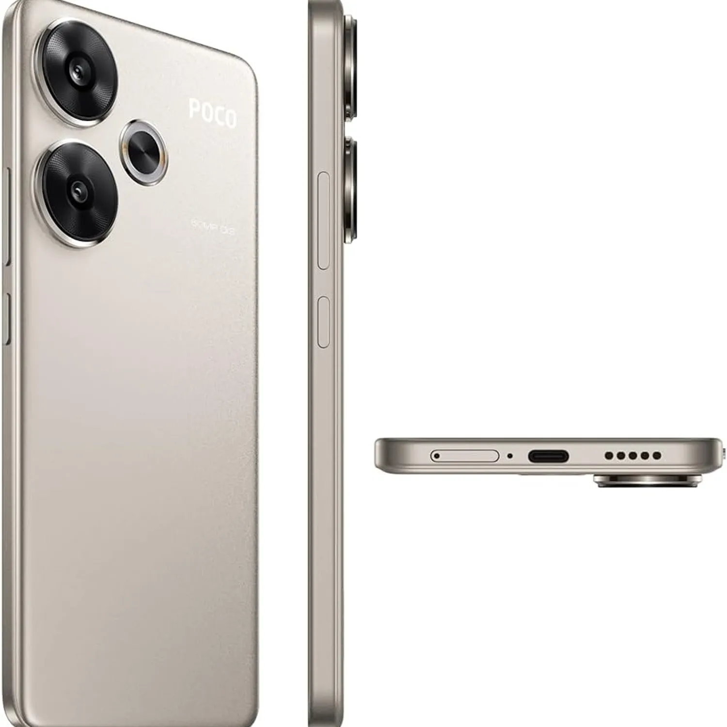 XIAOMI Xiaomi POCO F6 8G RAM 256G Titanium doble SIM 5G Smartphone