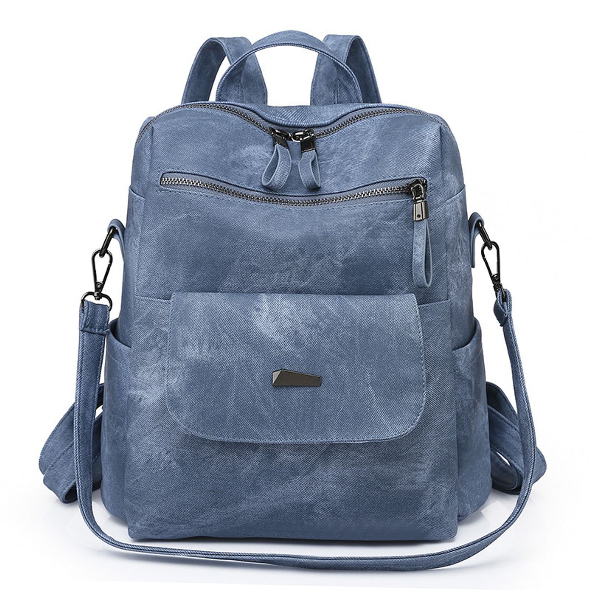 TIOZONEY - Mochila Cartera Urban Chic PU PU Mujer a la Moda Multiuso