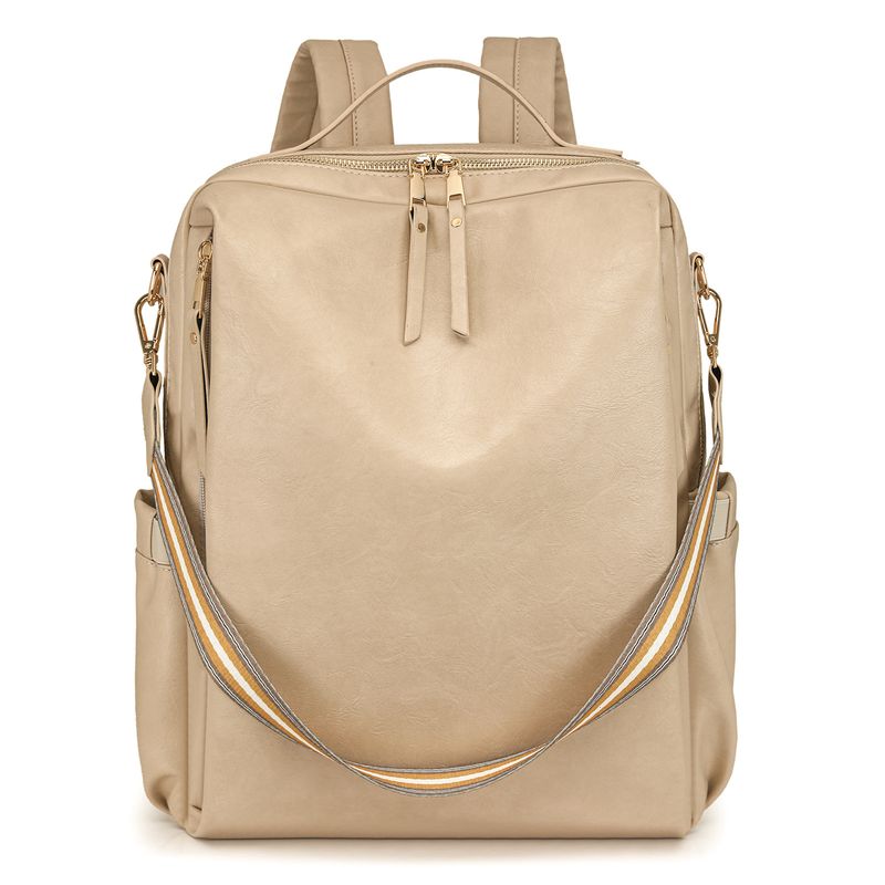 TIOZONEY - Mochila Cartera Urban Chic Cuero PU Mujer a la Moda Multiuso