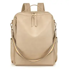 TIOZONEY - Mochila Cartera Urban Chic PU PU Mujer a la Moda Multiuso