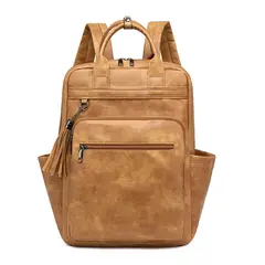 TIOZONEY - Mochila Cartera Urban Chic PU PU Mujer a la Moda Multiuso