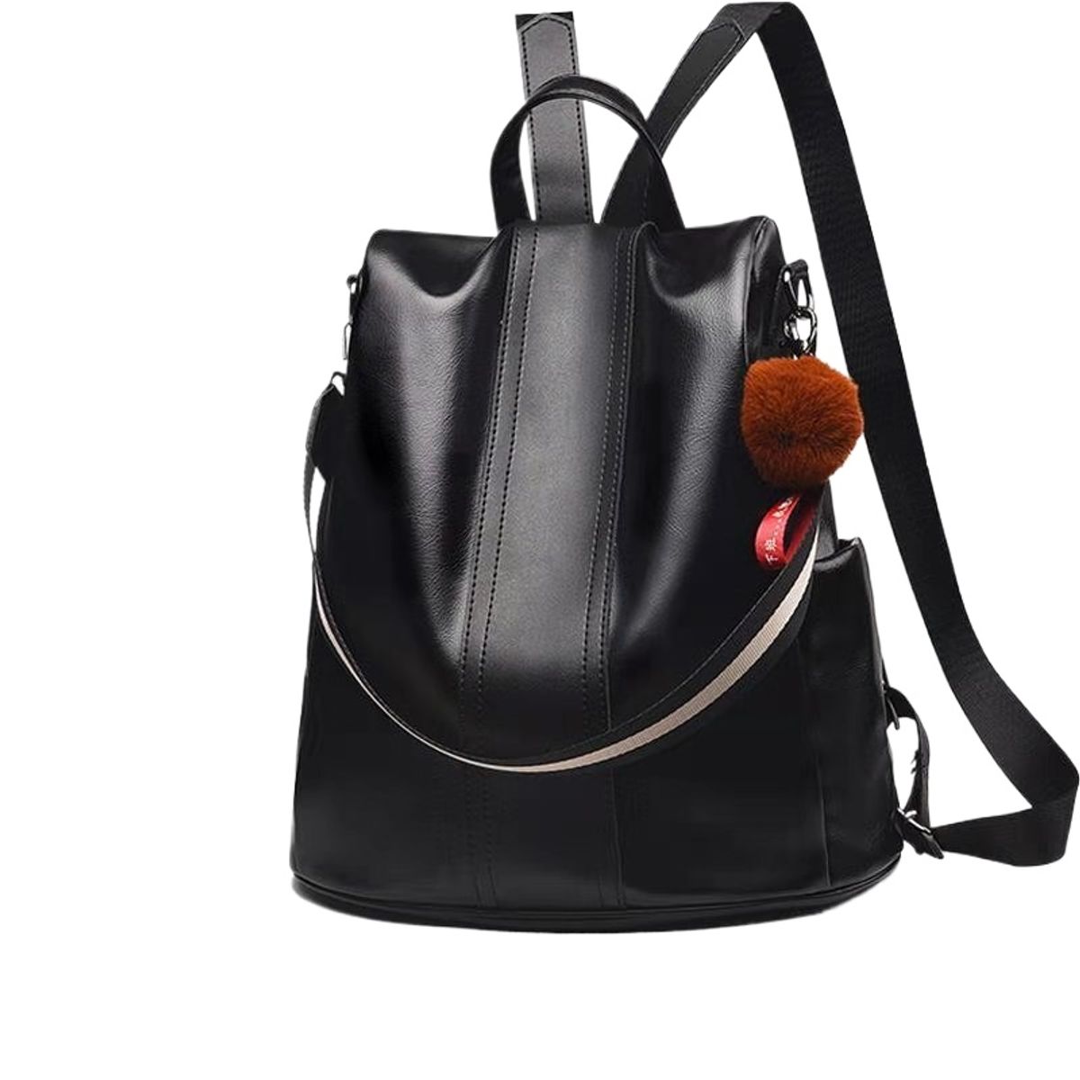 TIOZONEY - Mochila Cartera Urban Chic PU PU Mujer a la Moda Multiuso