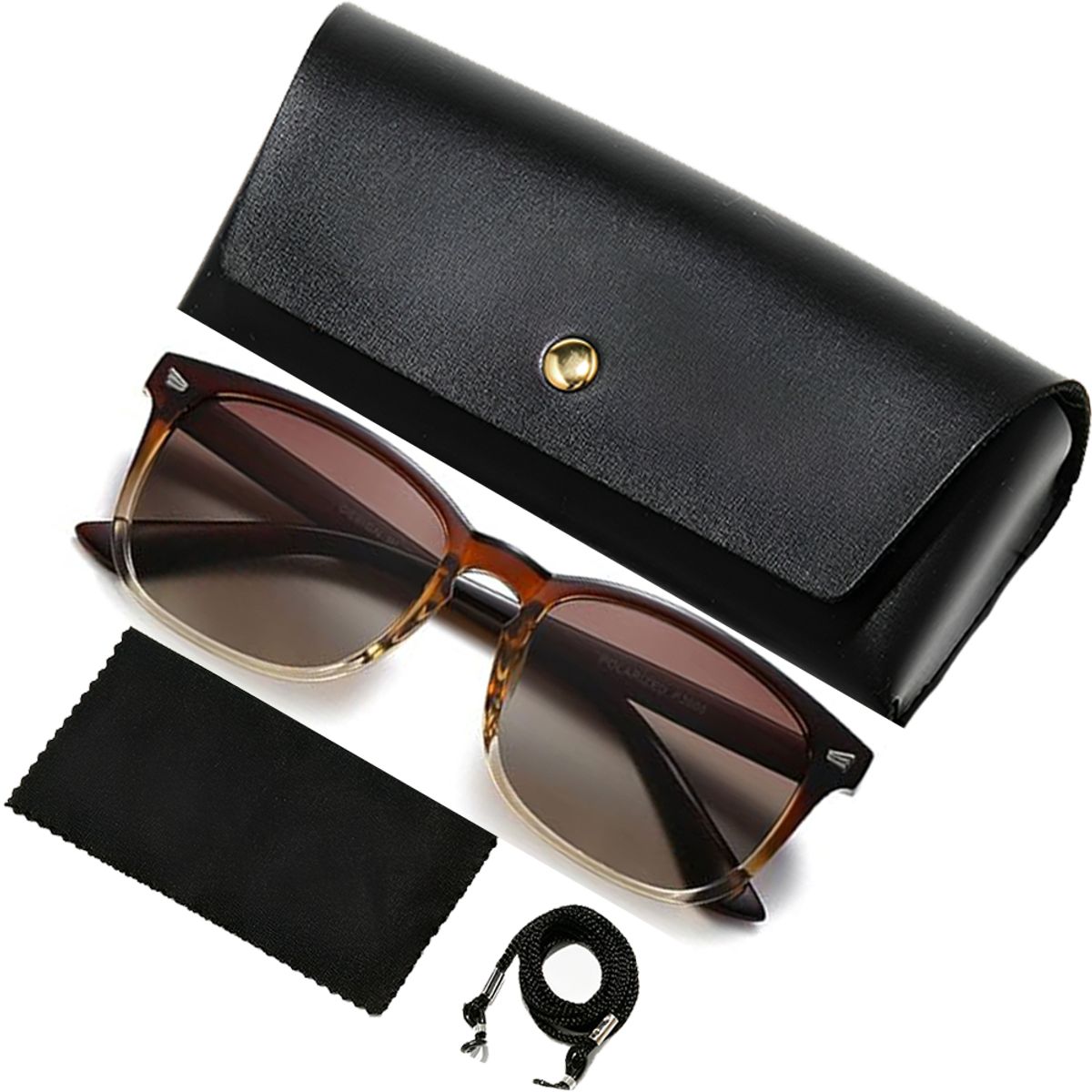 POLASUP - POLASUP Gafas de sol polarizadas de tendencia clásica de moda unisex