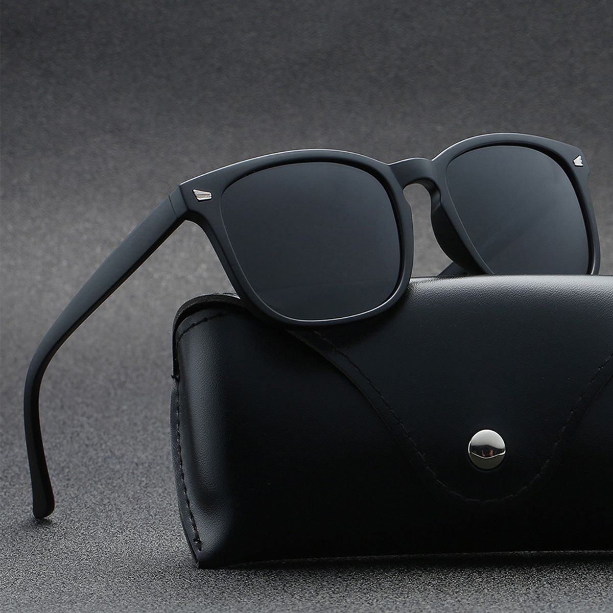 POLASUP - POLASUP Gafas de sol polarizadas de tendencia clásica de moda unisex