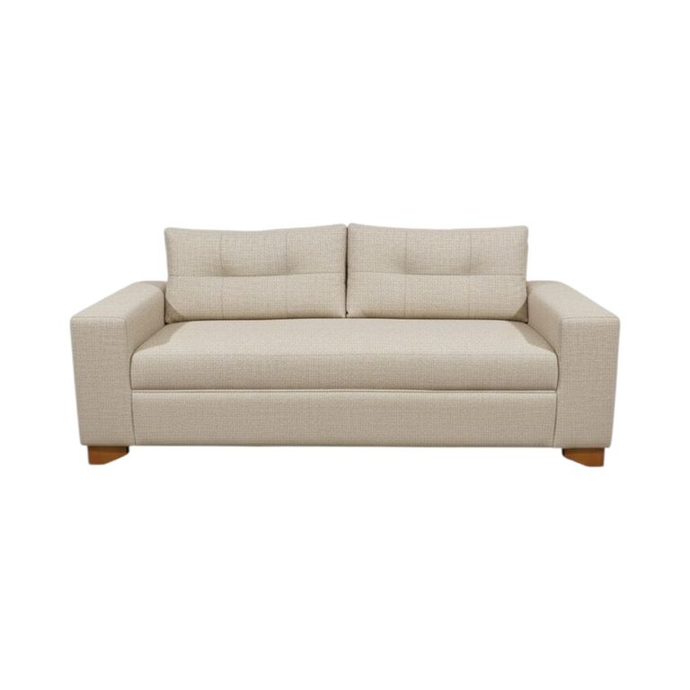 SOFA PARIS TRES CUERPOS LINO Beige