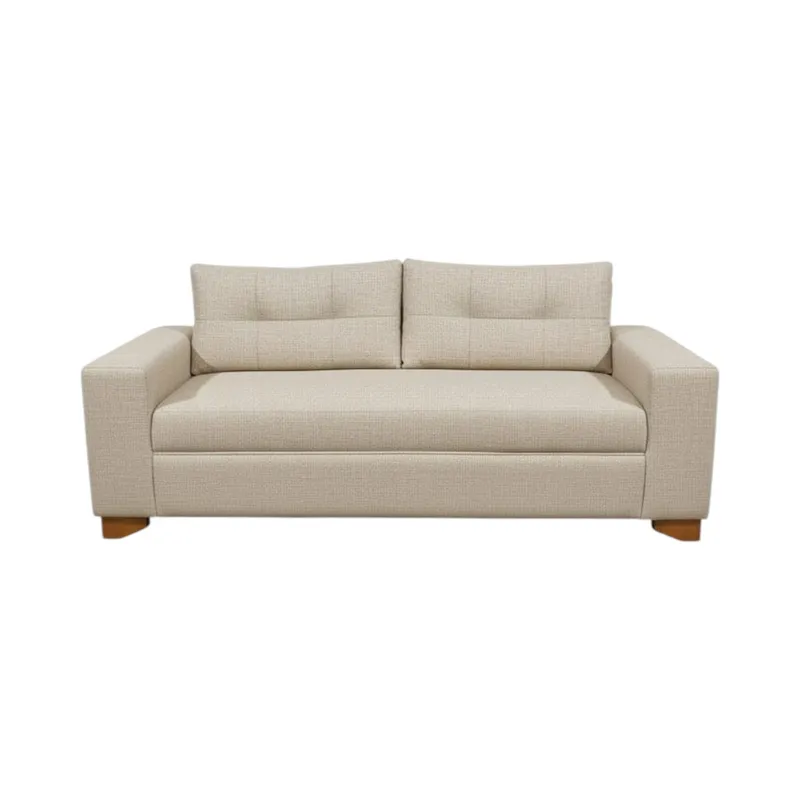 DISEÑOS VALESTRINI - SOFA PARIS DOS CUERPOS LINO