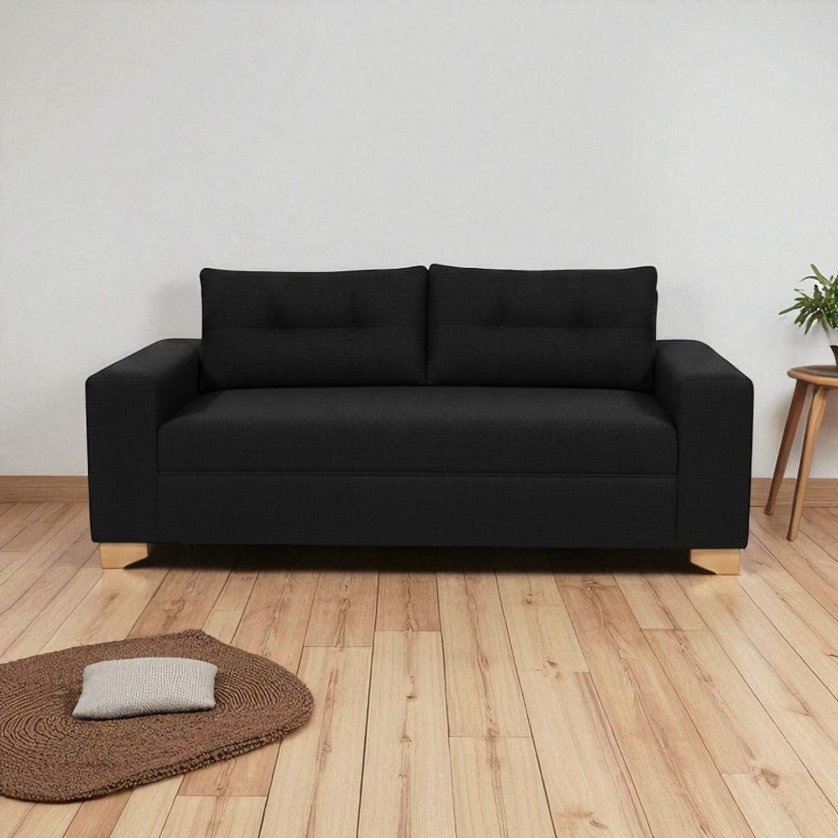 DISEÑOS VALESTRINI - SOFA PARIS DOS CUERPOS LINO