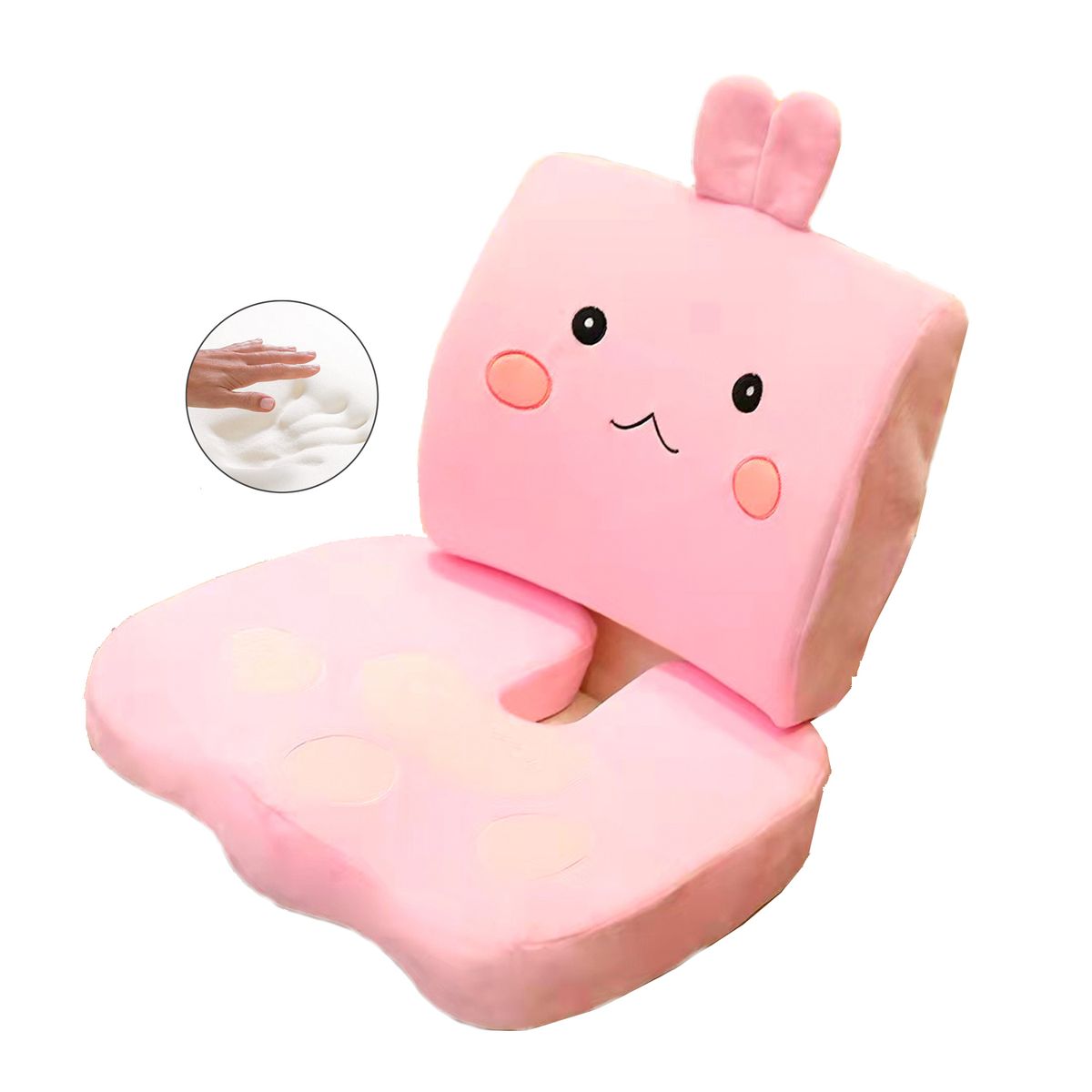 KTANA - Kit Cojines Ergonómicos Ktana Diseño Rosa